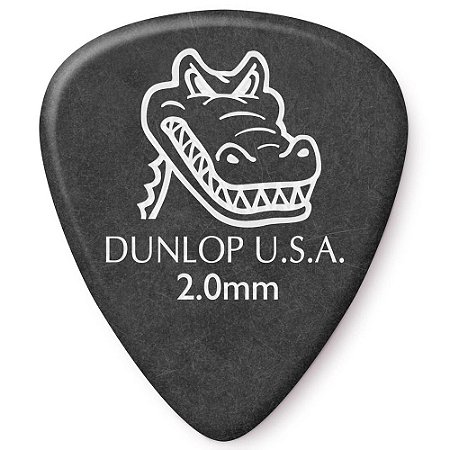 Palheta Dunlop 417-200 Gator Grip 2.00mm - unidade