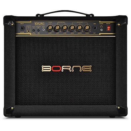 Amplificador Borne Vorax 840 Studio Preto - combo para guitarra 40W 1x8"