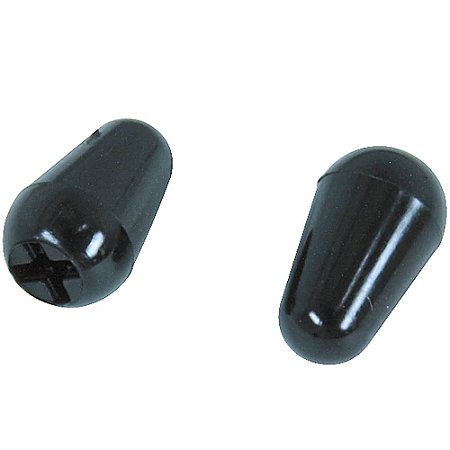 Knob p/ Chave Seletora Strato Preto Custom Sound CSK 3 - BK - 3 unidades