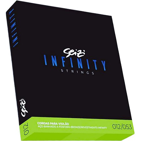 Encordoamento Violão Seizi Infinity 012-053 Phosphor Bronze Revestida