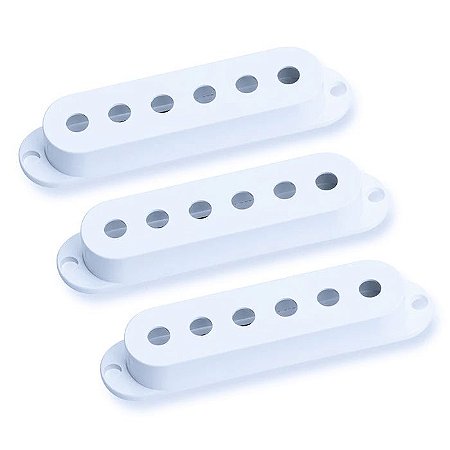 Capa Captador Single Custom Sound 52mm Branco - CCV 52 - WH