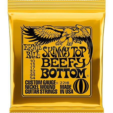 Encordoamento Guitarra Ernie Ball 2216 010-054 Skinny Top Beefy Bottom