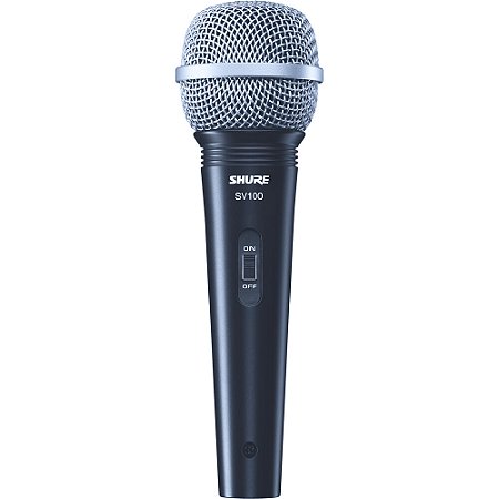 Microfone Shure SV100 Dinâmico Unidirecional de Mão