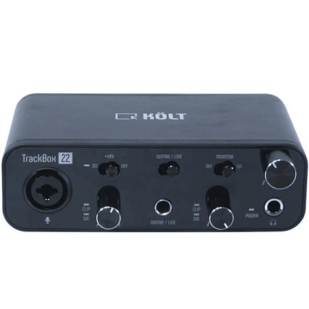 Interface de Áudio Kolt Trackbox 22 - USB