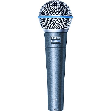 Microfone Shure Beta 58A Dinâmico Cardioide de Mão