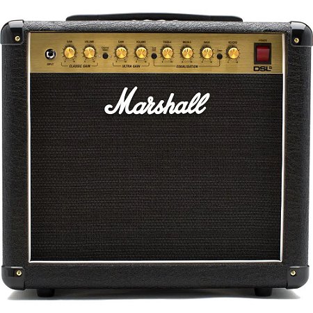 Amplificador Marshall DSL5CR - Combo valvulado para guitarra 5W 2 canais