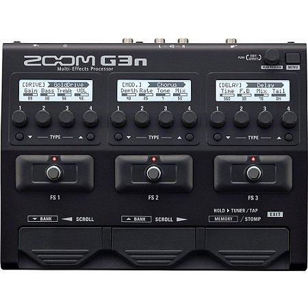Pedaleira Zoom G3n para Guitarra