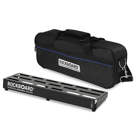 Pedalboard Rockboard DUO 2.1 46 x 15 cm com Bag - RBO B 2.1 DUO B