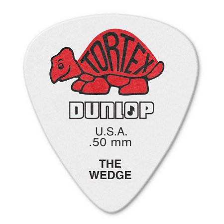 Palheta Dunlop 424-050 Tortex Wedge 0.50mm - Unidade