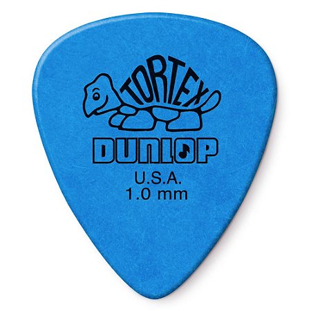 Palheta Dunlop 418-100 Tortex Standard 1.00mm Azul - Unidade