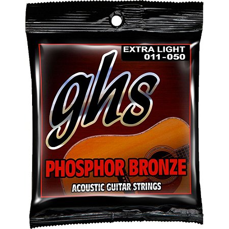 Encordoamento Violão GHS 011-050 S315 Phosphor Bronze