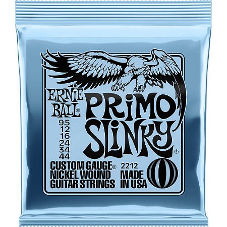 Encordoamento Guitarra Ernie Ball 2212 009.5-044 Primo Slinky