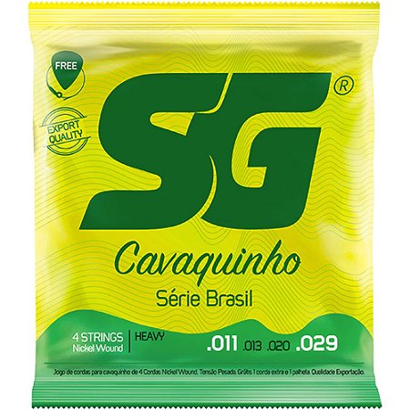 Encordoamento Cavaquinho SG Níquel Tensão Alta com bolinha