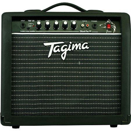 Amplificador Tagima Black Fox 30 Combo para Guitarra 2ch 1x8" - TBF 30 - BK