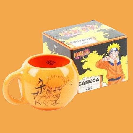 Caneca 3D Naruto Sorrindo - Tio Gêra