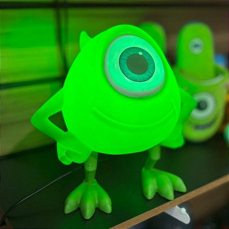 Luminária Mike Wazowski Monstros SA