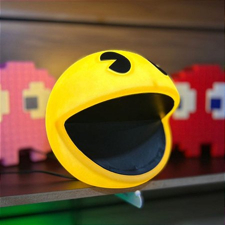 Luminária Pac Man