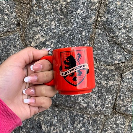 Caneca Harry Potter Grifinória Mini Tina