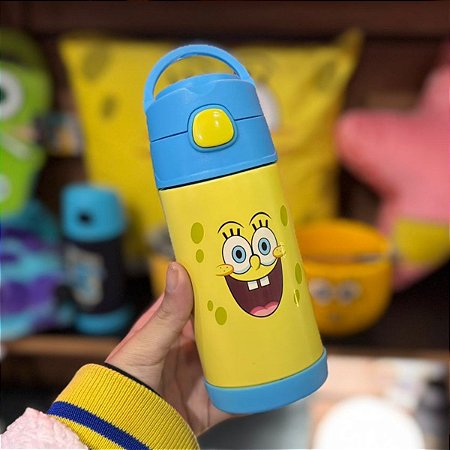 Garrafa Bob Esponja Click
