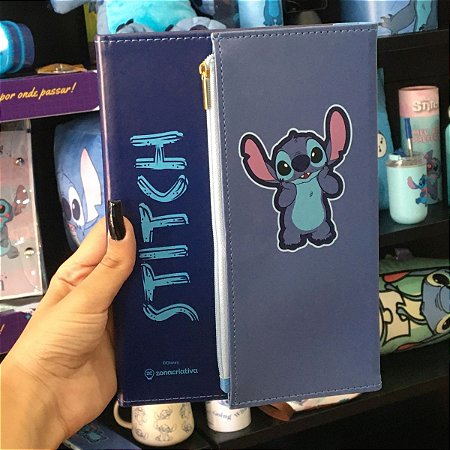 Caderno Stitch com Estojo
