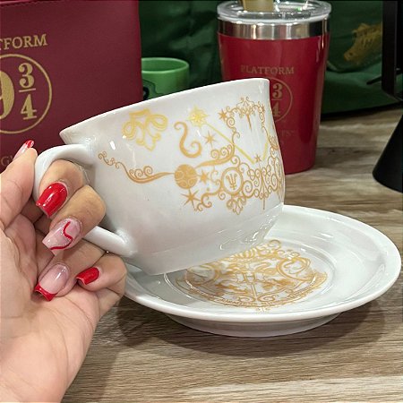Xícara com Pires Harry Potter