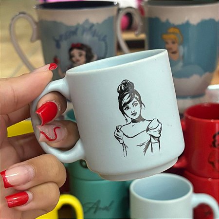 Caneca Cinderela Mini Tina