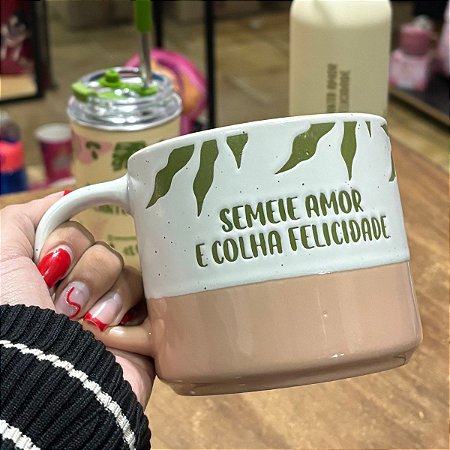 Caneca Semeie Amor Stone