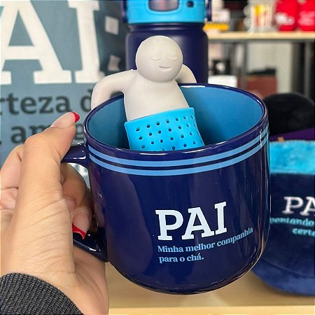 Caneca Pai Companheiro com Infusor