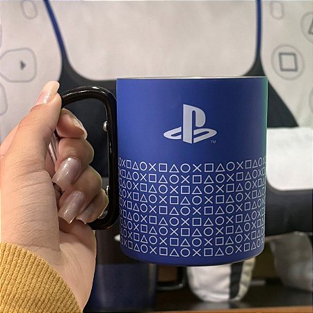 Caneca Playstation Mosquetão