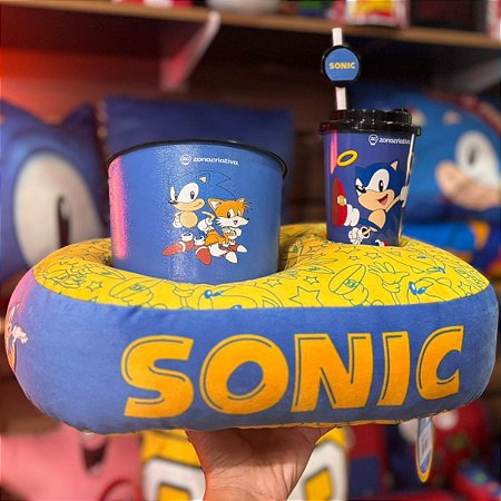 Kit Pipoca Sonic Infantil