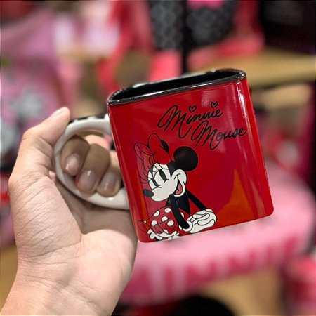 Caneca Minnie Cubo