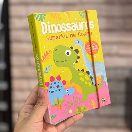 Superkit Dinossauros de Colorir