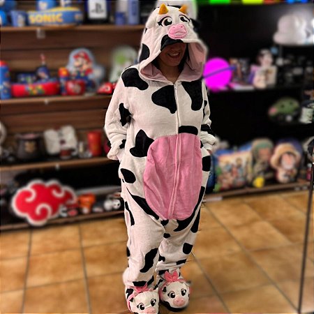 Pijama Vaquinha Kigurumi