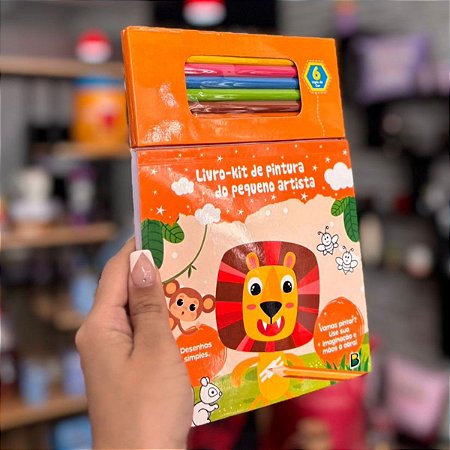 Livro-Kit Desenhos Simples de Colorir