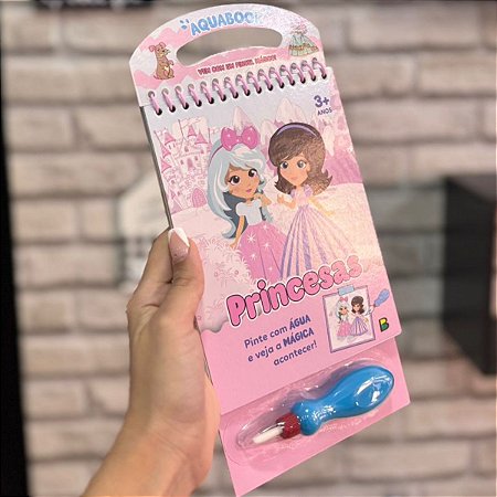 Livro Aquabook Princesas