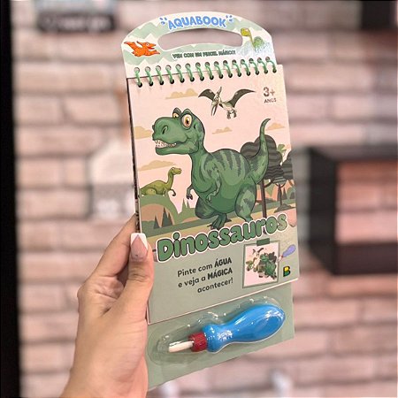 Livro Aquabook Dinossauros