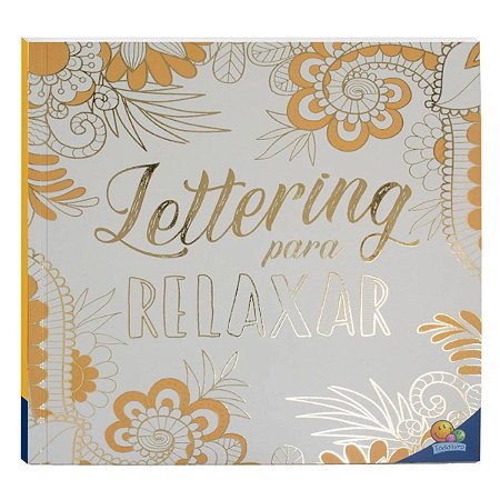 Livro de Colorir Antiestresse Lettering