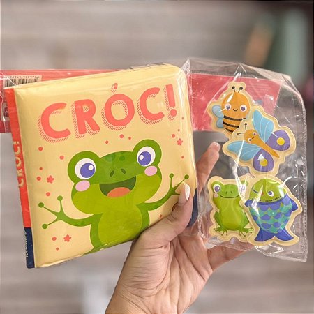 Livro de Banho Cróc!