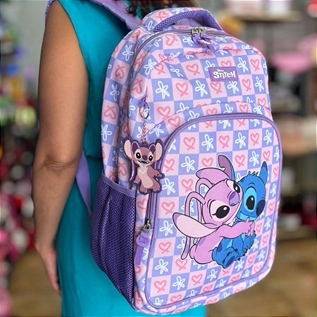 Mochila Stitch e Angel