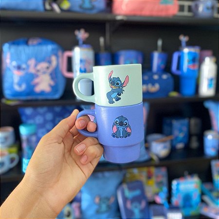 Canecas Stitch Empilhaveis