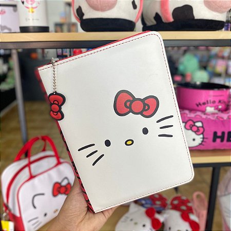 Caderno Hello Kitty com Pasta