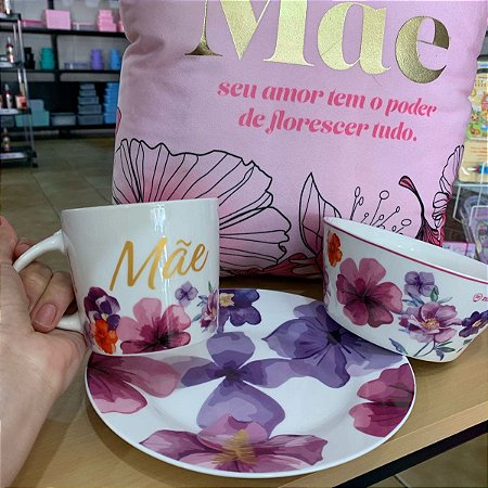 Kit Mãe Floral Breakfast