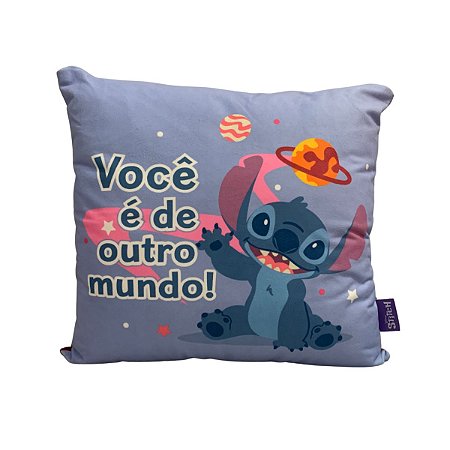 Almofada Stitch e Angel Namorados