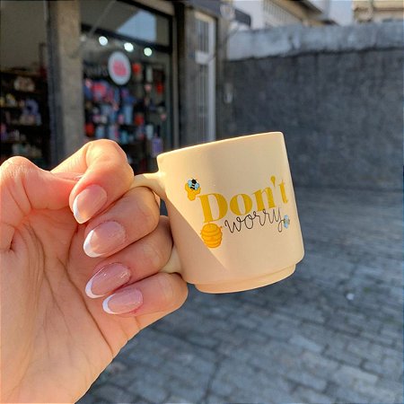 Caneca Abelhinha Bee Happy Mini Tina