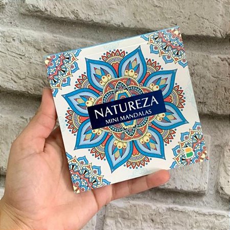 Mini Mandalas Natureza Quadrado