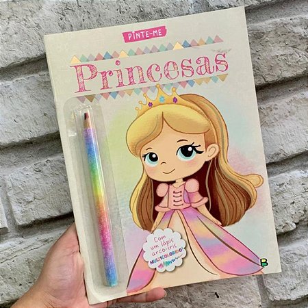 Livro de Colorir Princesa Pinte-Me