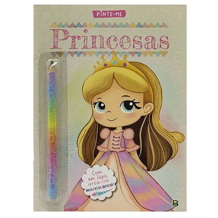 Livro de Colorir Princesa Pinte-Me