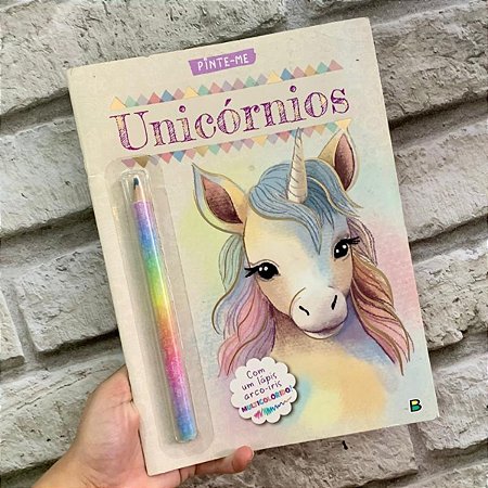Livro de Colorir Unicórnio Pinte-Me