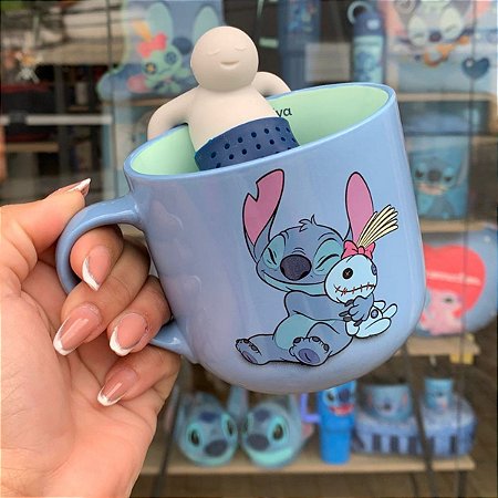Caneca Stitch Xepa Com Infusor