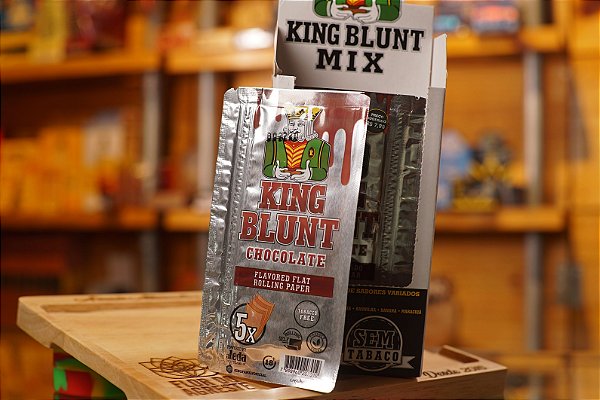 Blunt King Blunt 5 folhas Sem Tabaco